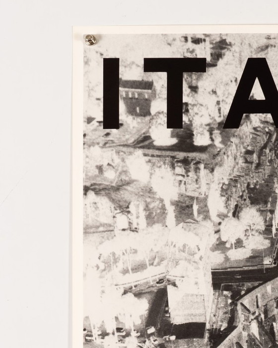 Image 1 of Italia 90 – Originele vintage sportposter van Alberto Burri – Modern – 100x70 cm