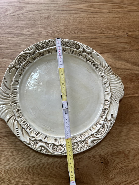 Image 1 of Vintage Capodimonte schaal Italië - N+kroon