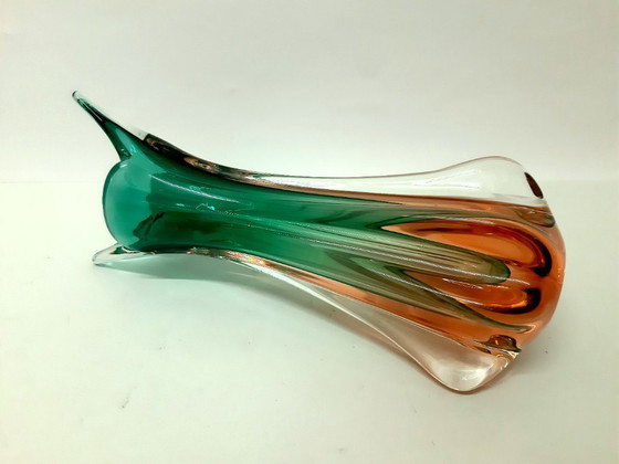 Image 1 of Colorful vase / Murano glasswork