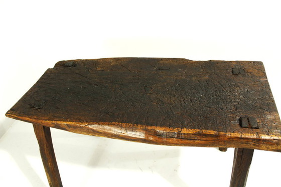 Image 1 of Mesa de trabajo primitiva del siglo XIX