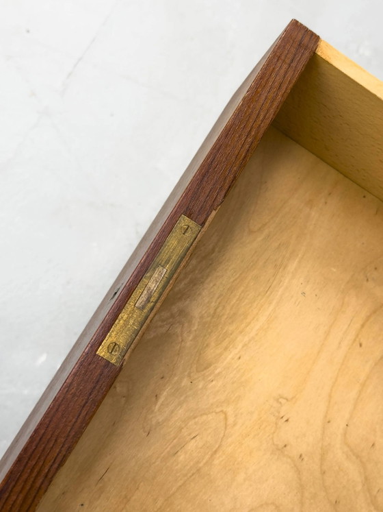 Deens Teak Bureau met Laden, jaren 60 – Scandinavian (photo 8 of 28)