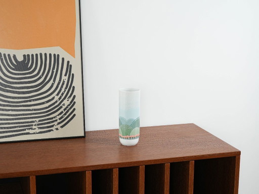 Porcelain vase, European design, 1970s, designers: A. Pozzi & I. Rabuzin, manufacturer: Rosenthal