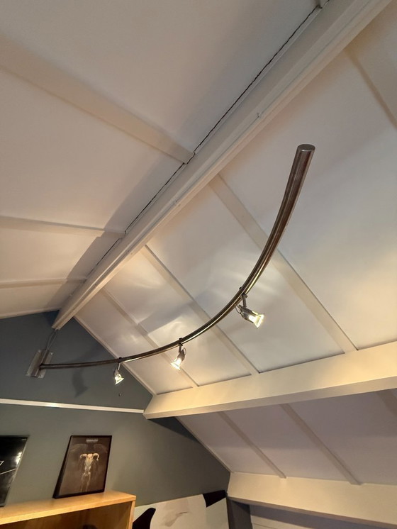 Image 1 of Lampada da soffitto in acciaio inox