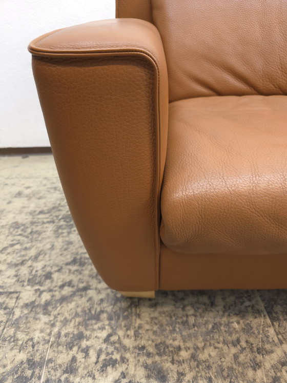 Image 1 of Divano in pelle De Sede ds 120 Cognac Designer Sofa Divano in pelle