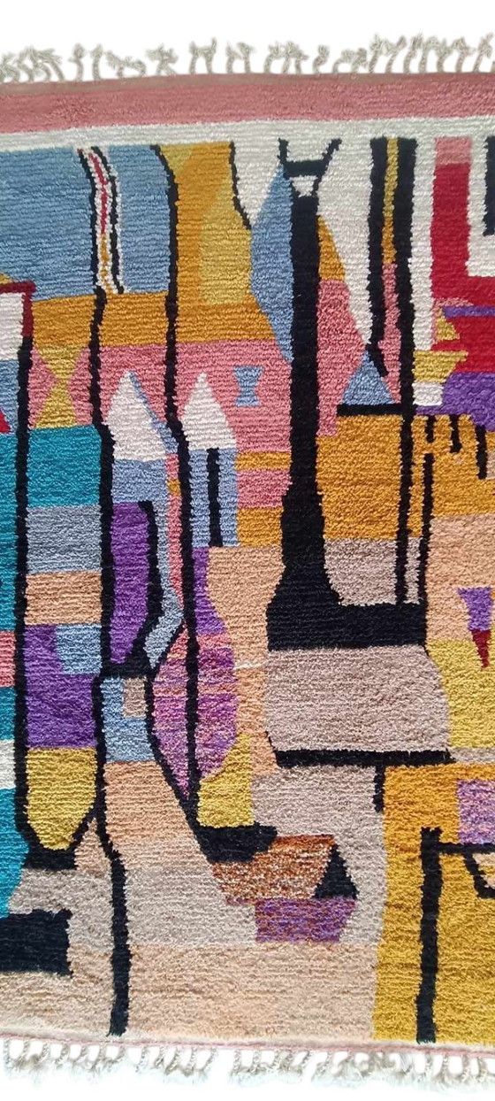 Image 1 of Berber carpet rug new wool moroccan Carpet - 274 x 150 cm 260 x 210 m Type B9