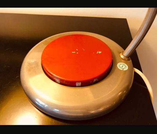 Mid-century table lamp / lamp / Space Age, manufactured by VEB Leuchtenbau in the 1960s