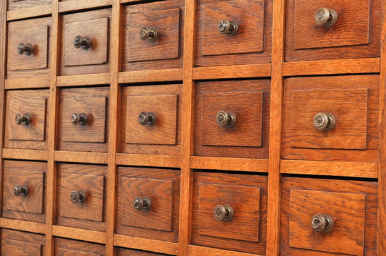 Image 1 of Antique oak chest of drawers 1900s