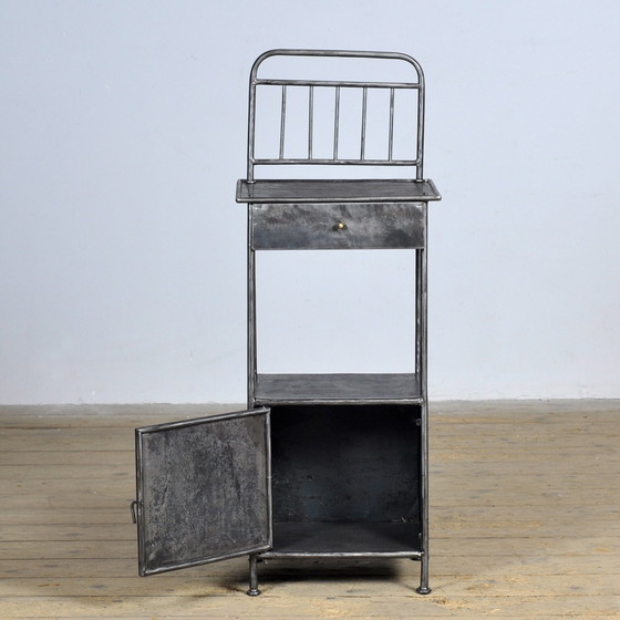 Image 1 of Iron Nightstand, 1910s