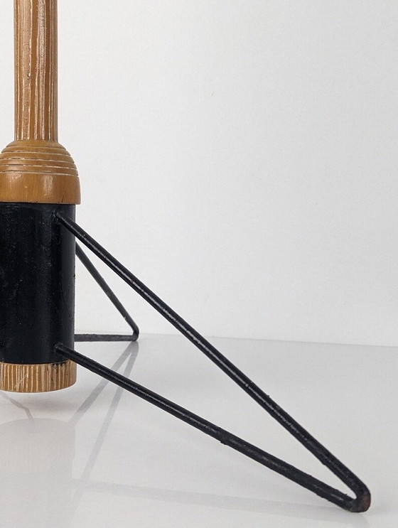 Image 1 of Mid-Century Tripod Floor Lamp