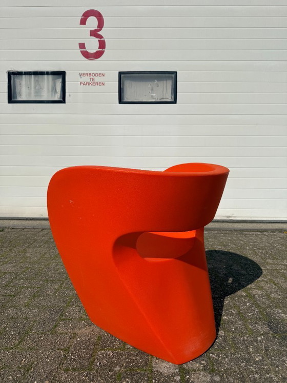 Image 1 of Chaise de jardin Moroso Little Albert orange/rouge (8x)