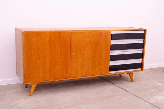 Image 1 of Mid Century U-460 sideboard by Jiri Jiroutek for Interi‚r Praha, Czechoslovakia