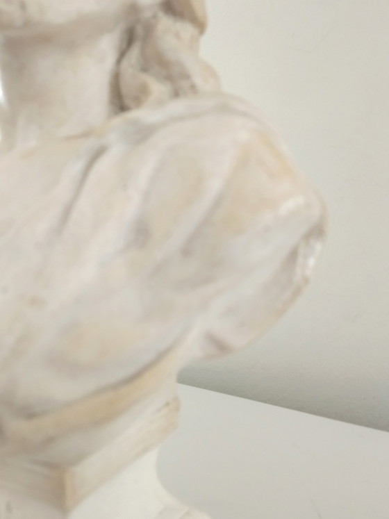 Gipsen Buste Christus met Doornen 30 cm Togneri – Kunst, Other (photo 12 of 14)