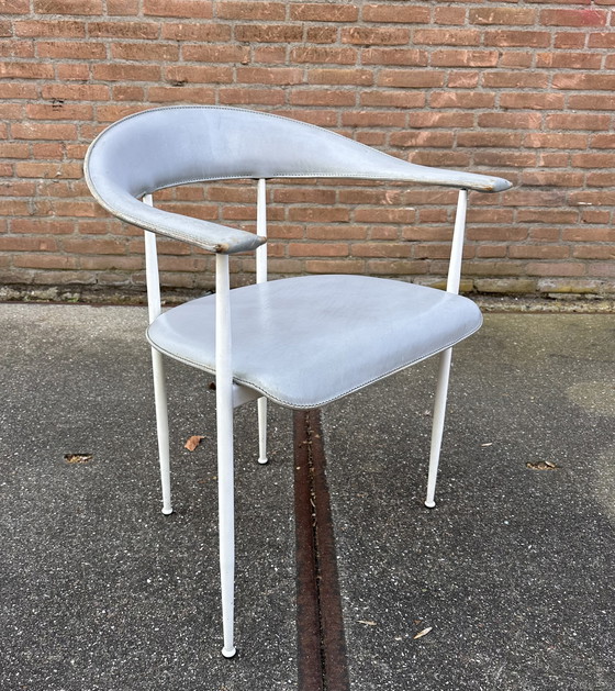 Image 1 of 4x Fasem P40 design eetkamerstoelen 