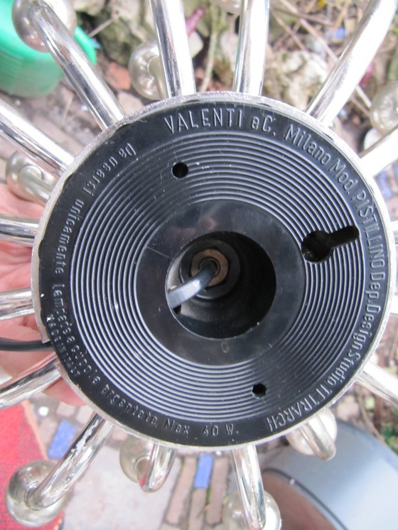 Image 1 of Lampada da tavolo, parete e soffitto Pistillino vintage Studio Tetrarch Valenti Luce 1972