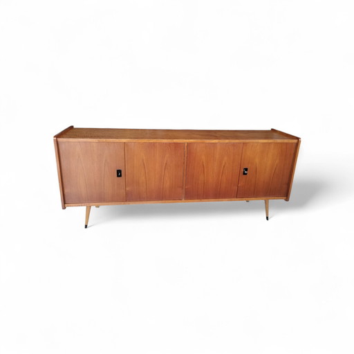 Vintage teakhouten groot dressoir 