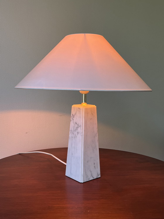 Image 1 of Vintage Marble Table Lamp