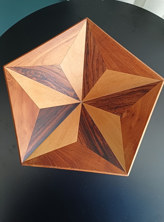 Mid-Century Wooden Bowl (photo 5 of 12)