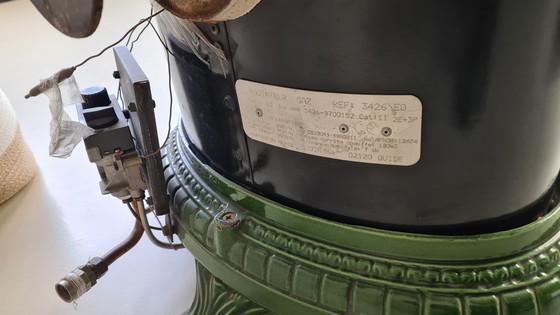 Image 1 of 1 x smeedijzeren godin gaskachel