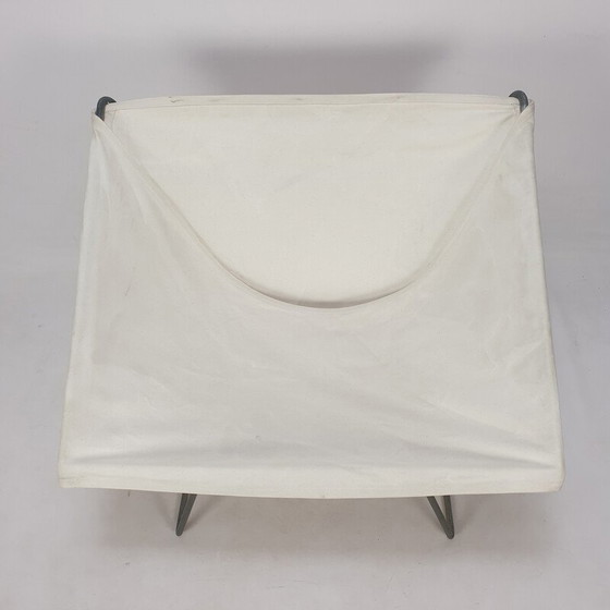 Image 1 of Vintage AP-14 butterfly chair in steel tubes by Pierre Paulin for Ap Polak, 1950