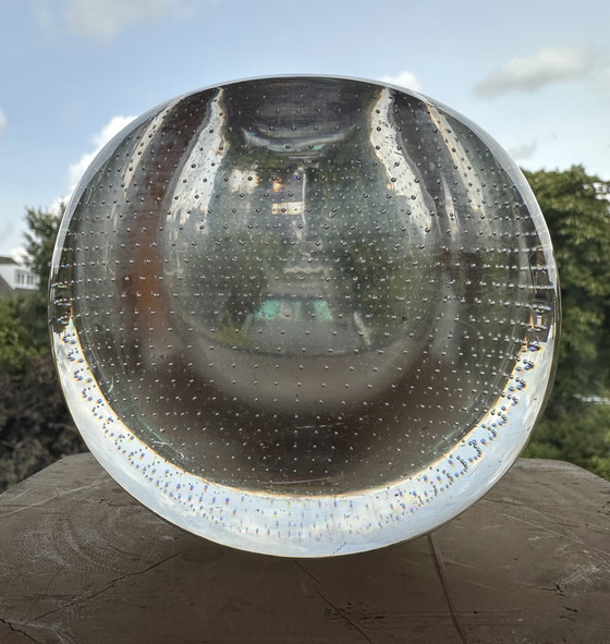 Image 1 of Ensemble de 3 boules à clous - A.D. Copier pour Leerdam - ca. 1955