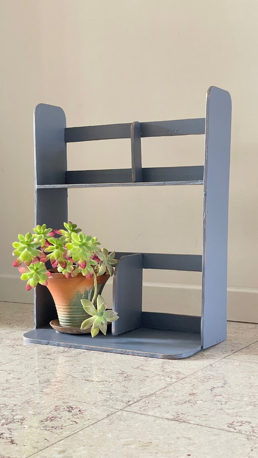Antieke houten wandplank