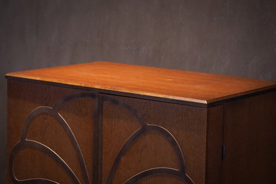 Image 1 of Vintage Walnut Bar/Sideboard, Allemagne 1980's