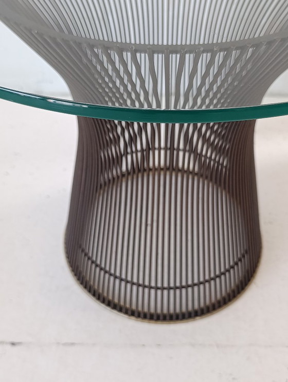 Image 1 of Warren Platner Bijzettafel 1970s Bronzed Knoll International