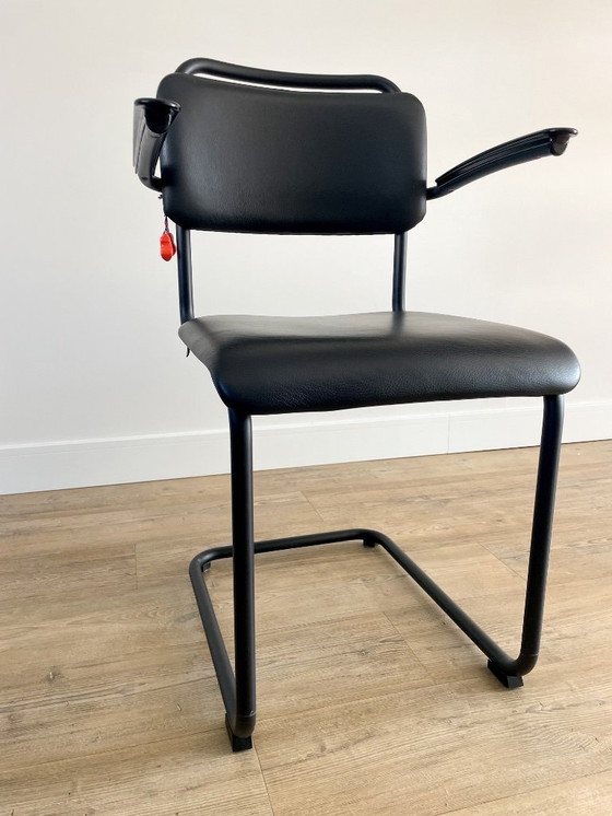 Image 1 of Gispen - Dutch Originals - zwart - buisframestoel