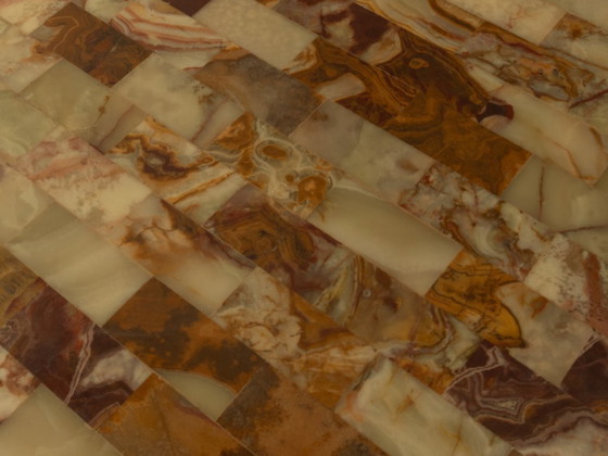 Image 1 of Mesa de centro de mármol ónix, años 60