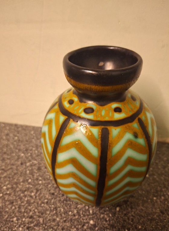 Image 1 of Boch freres keramis vaas charles Catteau 