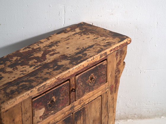 Credenza antica in legno di pino – Cina, circa 1930 – Credenze, Iron (photo 12 of 40)