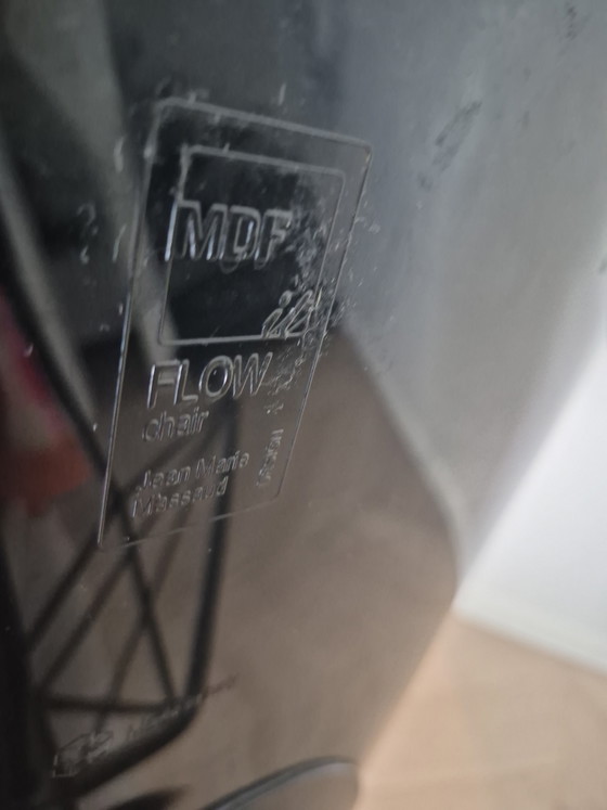 5x MDF Italia Sedie a Guscio Flow Chair Nere – Sedie da pranzo, Plastic, Metal (photo 4 of 5)