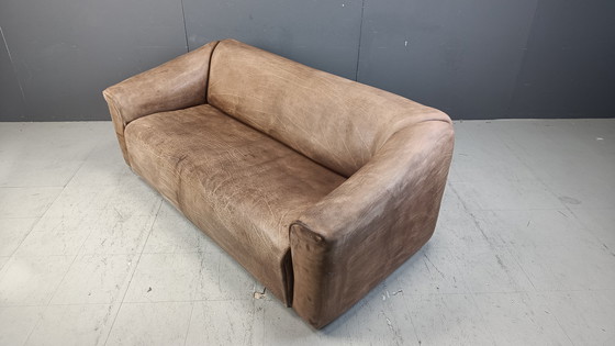 Image 1 of Gorgeous Brown Leather DS47 Sofa from De Sede