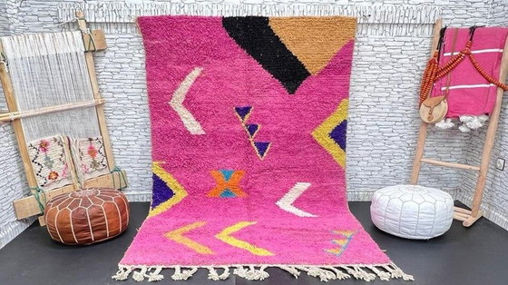 Handgeknüpfter rosa Teppich 300x200 – Teppiche & Läufer, Wool (photo 8 of 8)