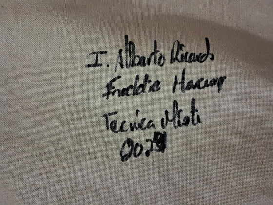 Image 1 of Alberto RICARDO - Freddie Mercury (original) - Artist canvas