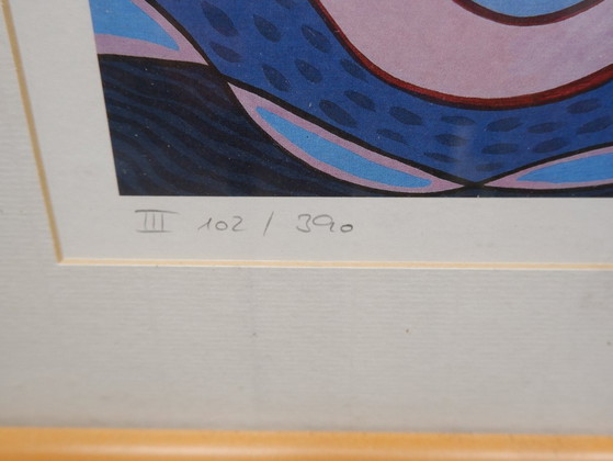 Image 1 of Conjunto de 2 serigrafías de Petra Peschkes