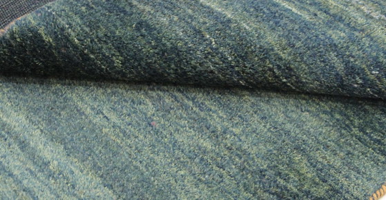 Image 1 of Tapis Gabbeh persan moderne original en laine, 188 x 100 cm, excellent état.