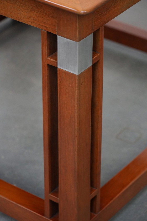 Image 1 of Square design Art Deco side/coffee table by Schuitema from the Decoforma series