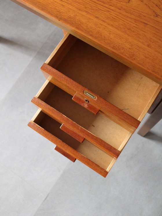 Image 1 of Vintage Danish compact desk in teak