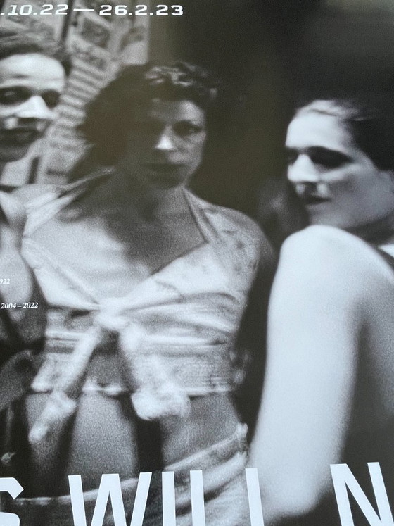 Image 1 of Nan Goldin, manifesto della mostra "Questa non finirà bene", copyright Nan Goldin, stampato in Svezia