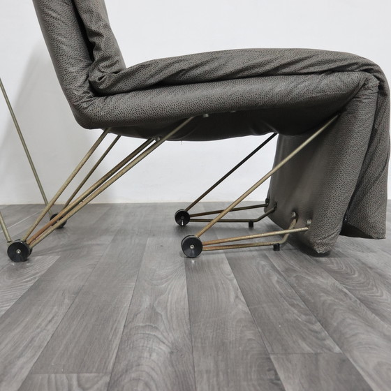 Image 1 of Lounge Chair Poltrona Geometric Design Postmodern Modernariato