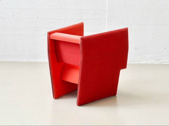 Image 1 of Fauteuil Cup rouge d'Eric Degenhardt pour Richard Lampert