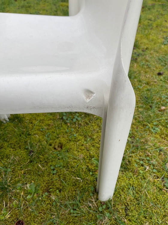 Image 1 of 4x original Selene chairs, Artemide, Vico Magistretti