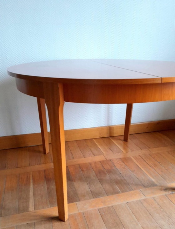 Image 1 of Tavolo danese rotondo allungabile, 1960