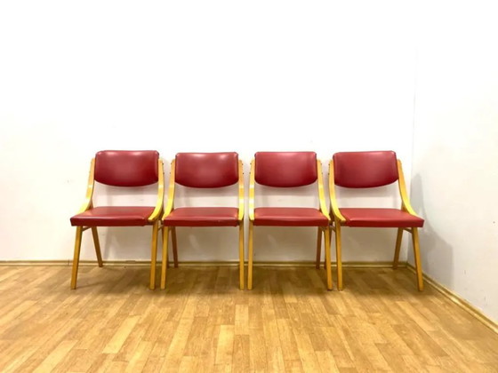 Image 1 of Set of 4 Chairs, Ludvík Volák, 1970s, Czechoslovakia