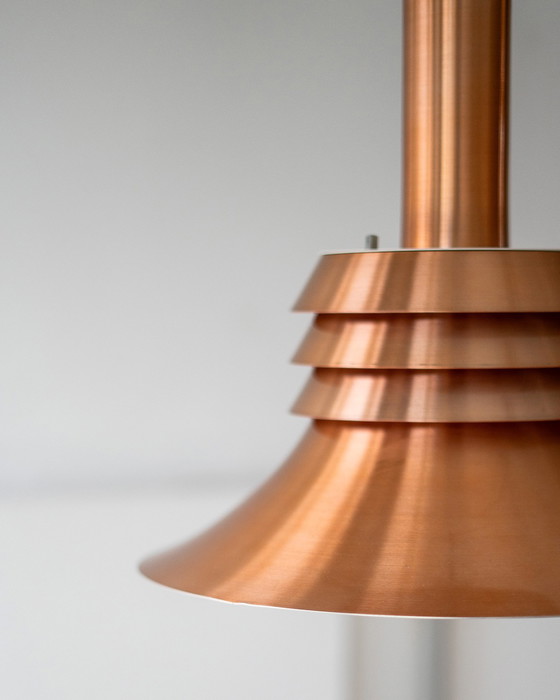 Image 1 of Swedish Copper Pendant Lamp