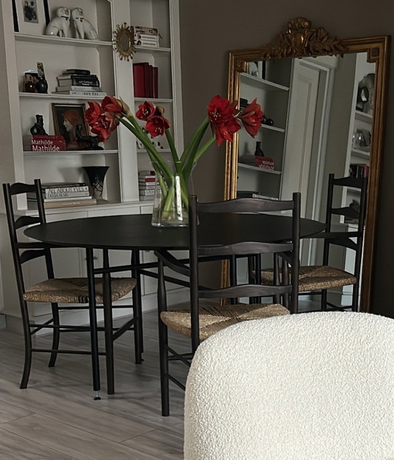 Image 1 of 4 sillas Zara Home de fresno y alga marina con reposabrazos