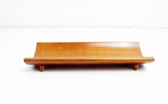 Image 1 of Vide poche scandinave en hêtre 1970