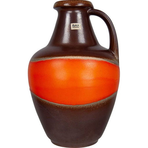 Vintage XL Keramik Bodenvase aus Bay, Deutschland 1960