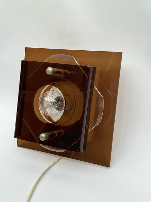 Mid-Century Herda Space Age Wall Lamp | 1970s Dutch Design